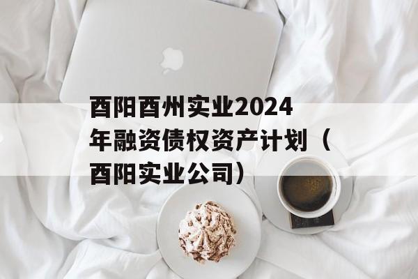 酉阳酉州实业2024年融资债权资产计划（酉阳实业公司）